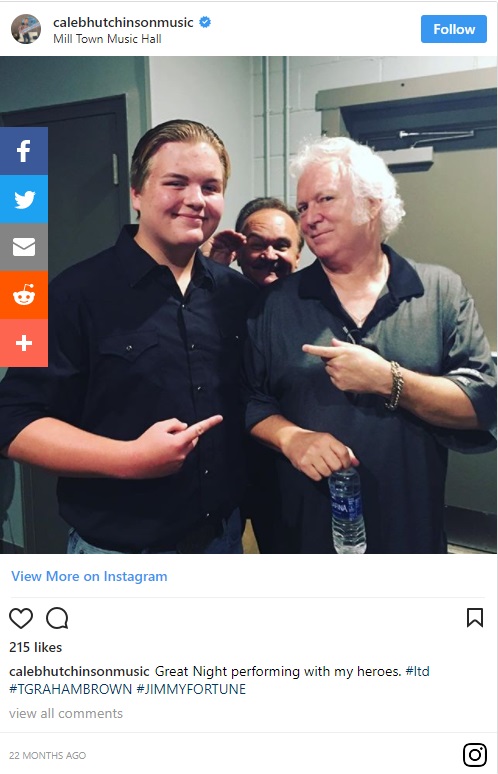 Caleb Lee Hutchinson mill town music hall