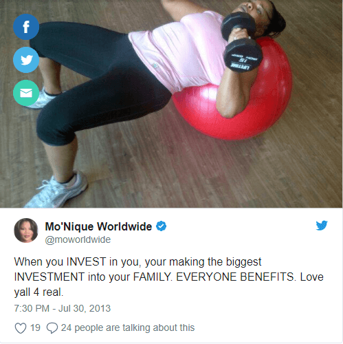Mo Nique July 2013 tweet