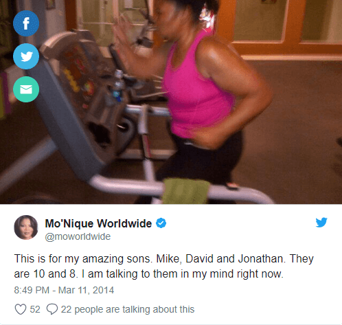 Mo Nique s march 2014 tweet