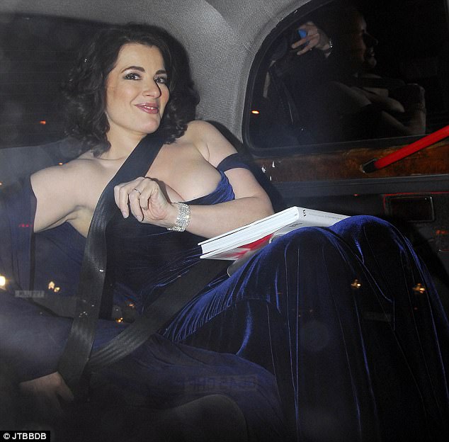 Nigella Lawson onto being famed for her curvy figure