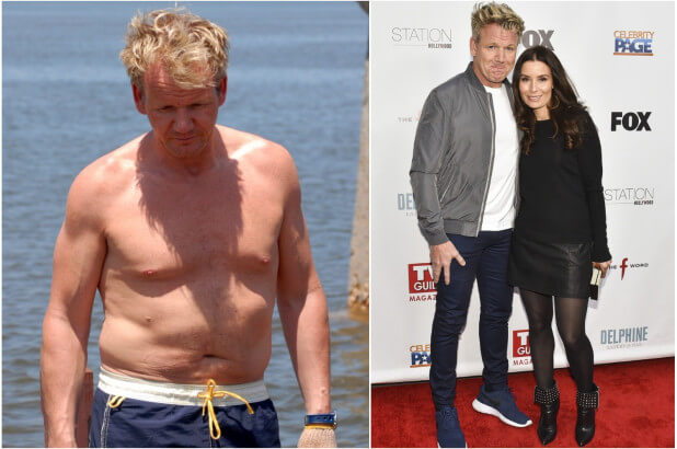 Pictures of Tana and Shirtless Gordon Ramsay