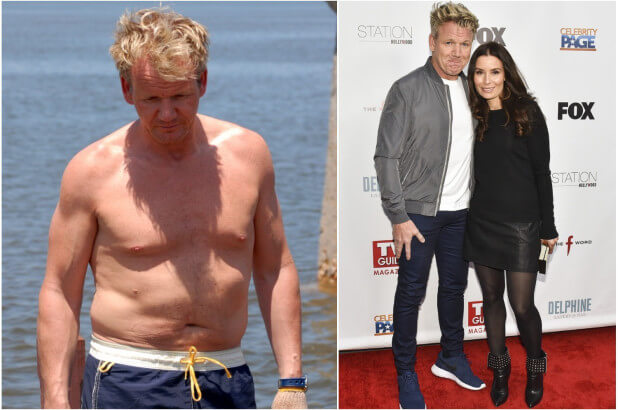 Pictures of Tana and Shirtless Gordon Ramsay